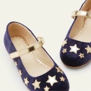 Mini Boden Velvet Flats 28